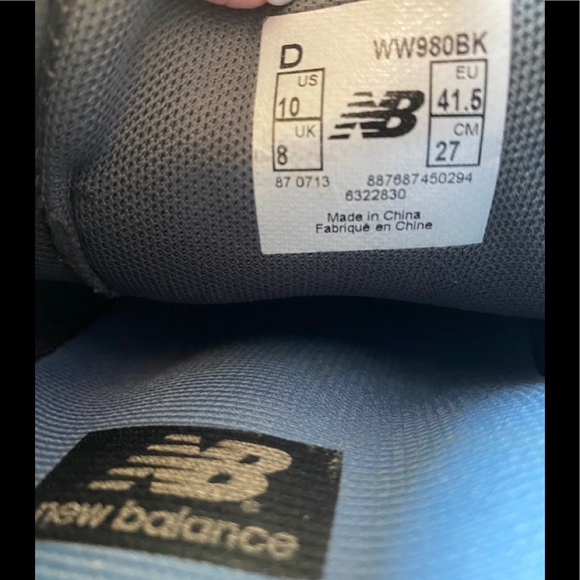 New Balance Sneakers Real Leather Good Inserts - Picture 6 of 9